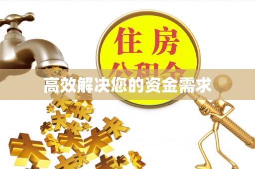 德昌高效解决您的资金需求