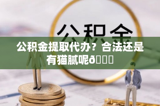 德昌公积金提取代办？合法还是有猫腻呢😏